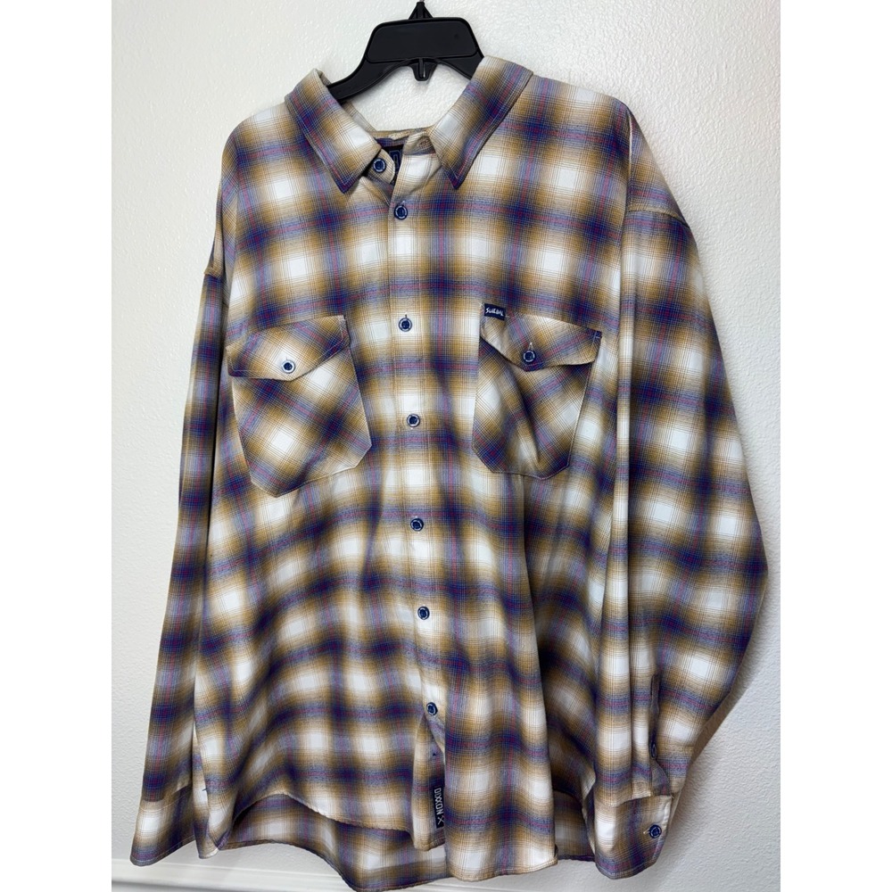 Dixxon Flannel Suicidal Tendencies Join The Army Plaid Shirt Mens 4X SS